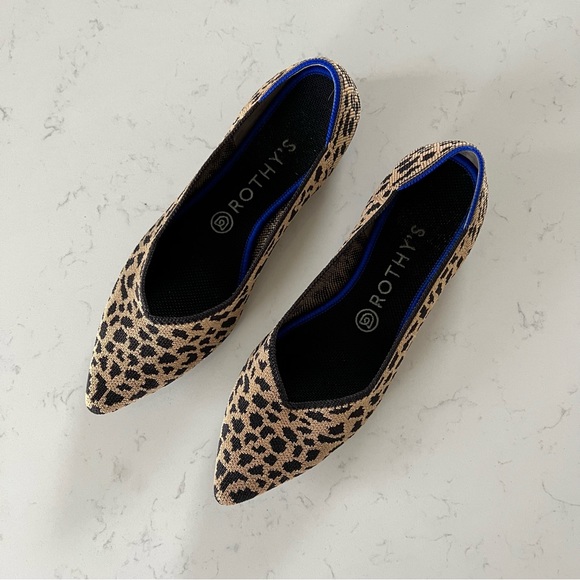 Leopard Print Pointed-Toe Rothy’s - Picture 2 of 5